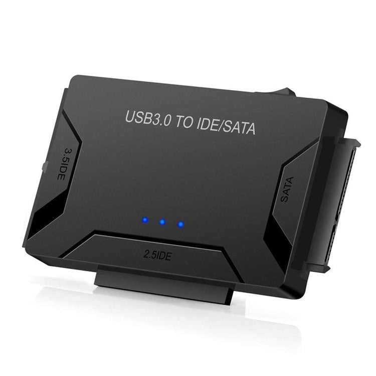 สายเคเบิลอะแดปเตอร์แปลงฮาร์ดดิสก์ USB 3.0 เป็น SATA / IDE สำหรับ HDD SATA IDE ขนาด 2.5 นิ้ว / 3.5 นิ้ว ความยาวสายเคเบิล: 1 ม., US160