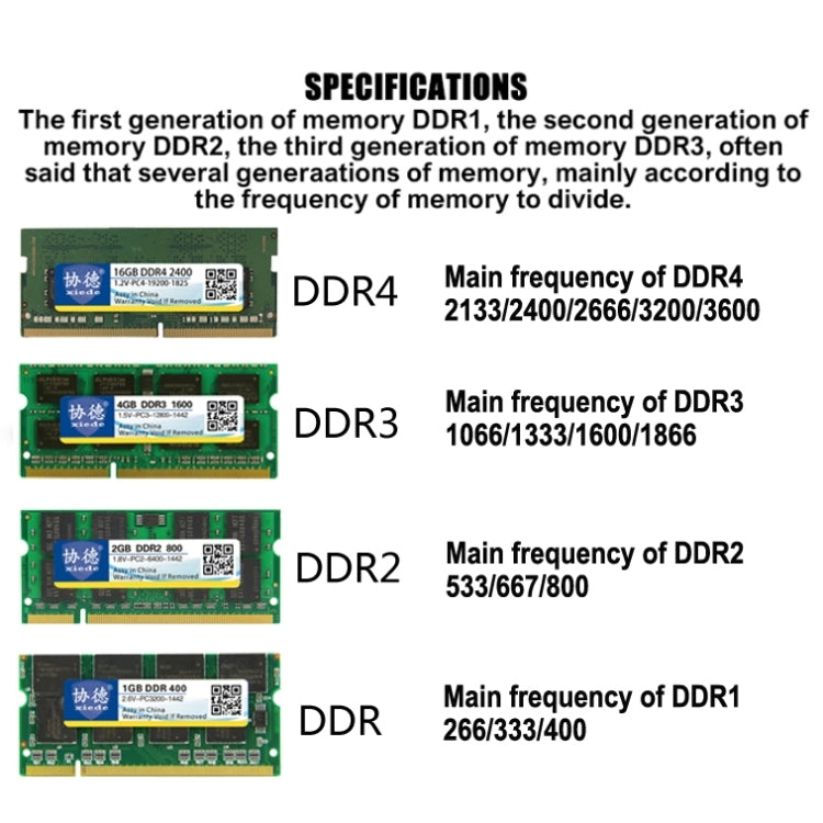 XIEDE X037 DDR3 1333MHz 4GB ทั่วไปและโมดูลหน่วยความจำแถบพิเศษ RAM สำหรับเดสก์ท็อปพีซี, 1333MHz 4GB General AMD Special Strip