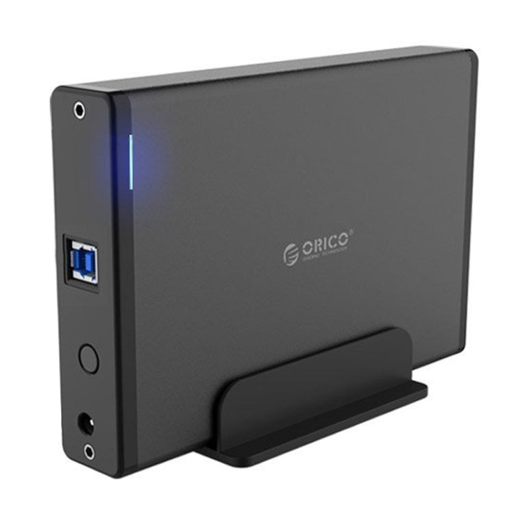 ORICO 7688U3 แนวตั้งอลูมิเนียมฮาร์ดไดรฟ์ภายนอกEnclosure Storage Case Hard Drive Dockสำหรับ 3.5 นิ้วSATA HDD