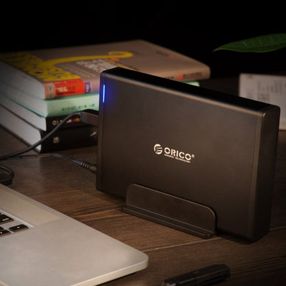 ORICO 7688U3 แนวตั้งอลูมิเนียมฮาร์ดไดรฟ์ภายนอกEnclosure Storage Case Hard Drive Dockสำหรับ 3.5 นิ้วSATA HDD