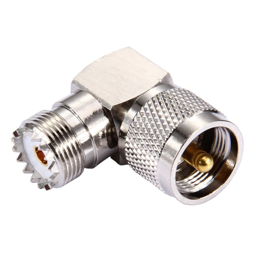 ขั้วต่อ UHF ตัวเมียถึงตัวผู้ UHF, ข้องอ 90 องศา, UHF Female to Male