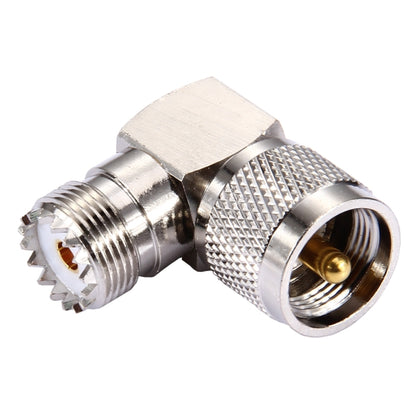 ขั้วต่อ UHF ตัวเมียถึงตัวผู้ UHF, ข้องอ 90 องศา, UHF Female to Male