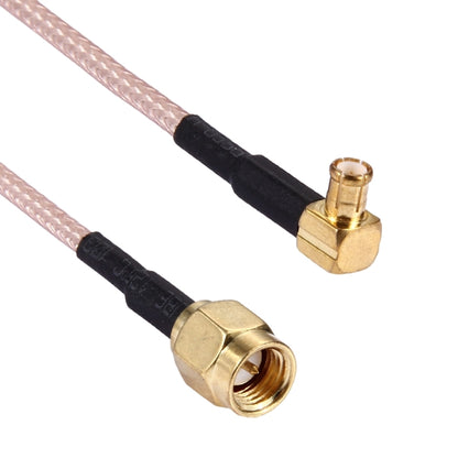 15 ซม.SMA ชาย MCX ชาย 90 องศาข้อศอก RG316 สาย, SMA Male to MCX Male