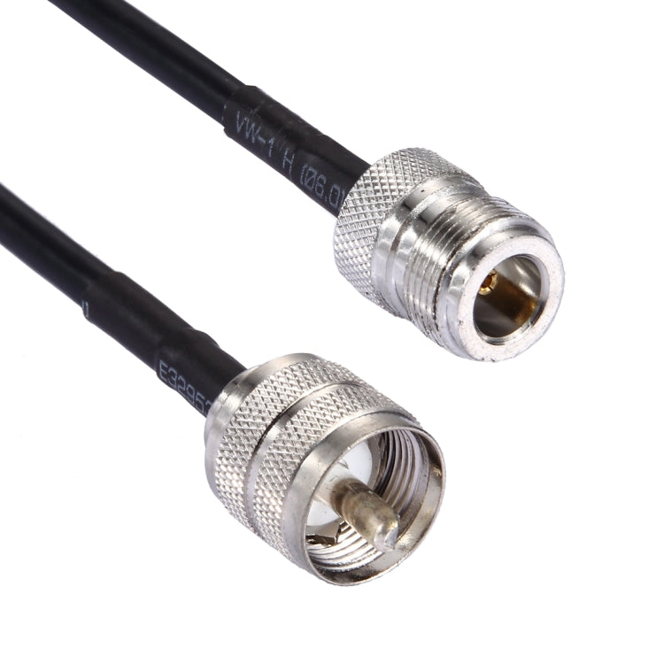 สายเคเบิล RG58 ชาย UHF 50 ซม. ถึง N หญิง, 50cm UHF Male to N Female