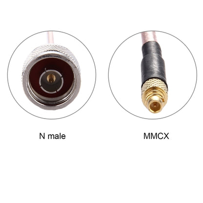 สายเคเบิล MMCX ขนาด 15 ซม. ถึง N ตัวผู้ RG316, 15cm MMCX to N Male
