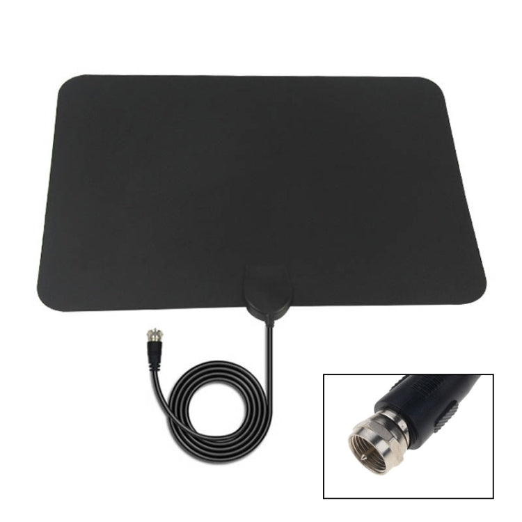 AN-1002 5dBi/25dBi เสาอากาศ HDTV ในอาคารพร้อมตัวดูด, VHF170-230/UHF470-862MHz, AN-1002