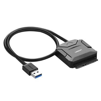 UGREEN ตัวแปลงสายเคเบิลอะแดปเตอร์ USB 3.0 เป็น SATA สำหรับฮาร์ดดิสก์ไดรฟ์ขนาด 2.5 / 3.5 นิ้ว HDD และ SSD รองรับ UASP SATA 3.0, USB 3.0 to SATA
