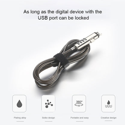 ล็อคความปลอดภัยแล็ปท็อปอินเตอร์เฟซ USB สากล, USB Interface