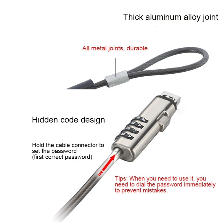 ล็อคความปลอดภัยแล็ปท็อปอินเตอร์เฟซ USB สากล, USB Interface