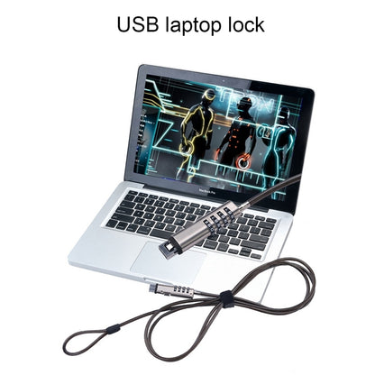 ล็อคความปลอดภัยแล็ปท็อปอินเตอร์เฟซ USB สากล, USB Interface