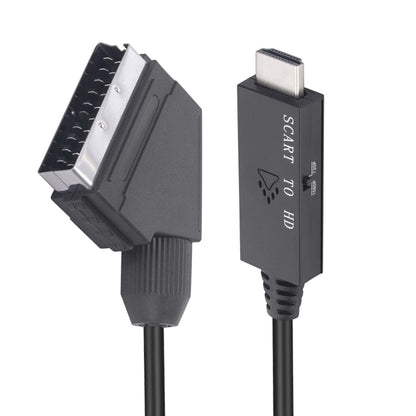Scart To HDMI-Compatible Converter วิดีโออะแดปเตอร์เสียง, Scart To HDMI