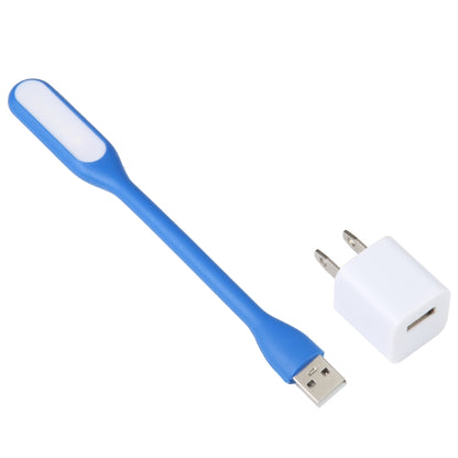 อินเทอร์เฟซ USB 6LEDs ไฟอ่านหนังสือแบบยืดหยุ่นพร้อมอะแดปเตอร์ไฟของสหรัฐฯ, Light + Adapter