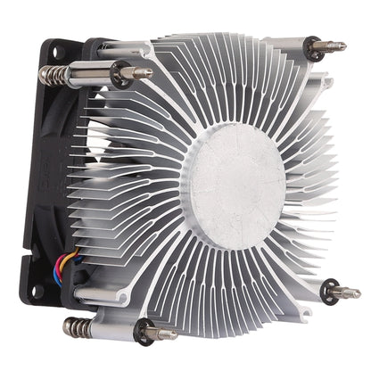 4Pin CPU Cooler ปิดเสียงเงียบพัดลมระบายความร้อนอลูมิเนียมหนาสำหรับ Intel 1155/1150/1151, Intel 1155 / 1150 / 1151