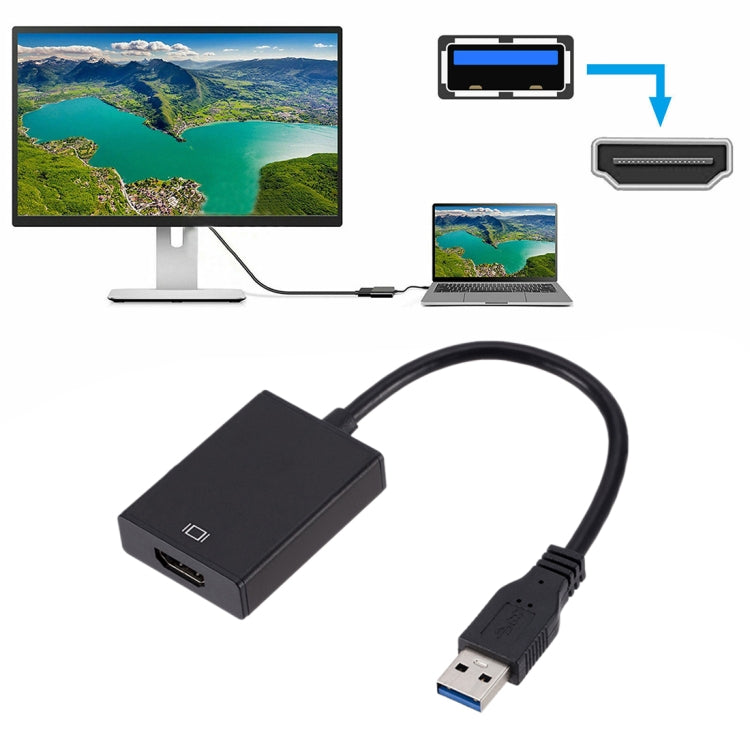 สายแปลงกราฟิกการ์ดภายนอก USB3.0 เป็น HDMI
