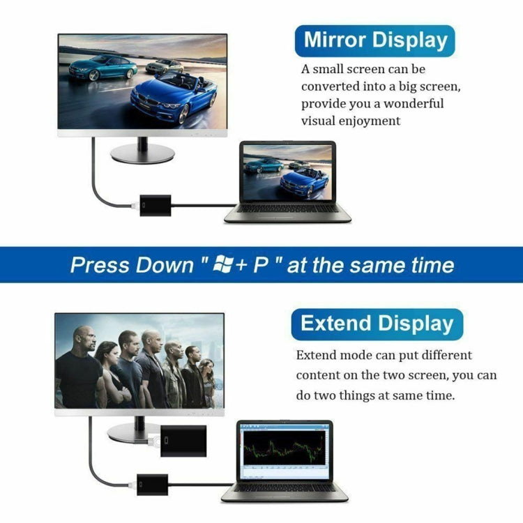 สายแปลงกราฟิกการ์ดภายนอก USB3.0 เป็น HDMI