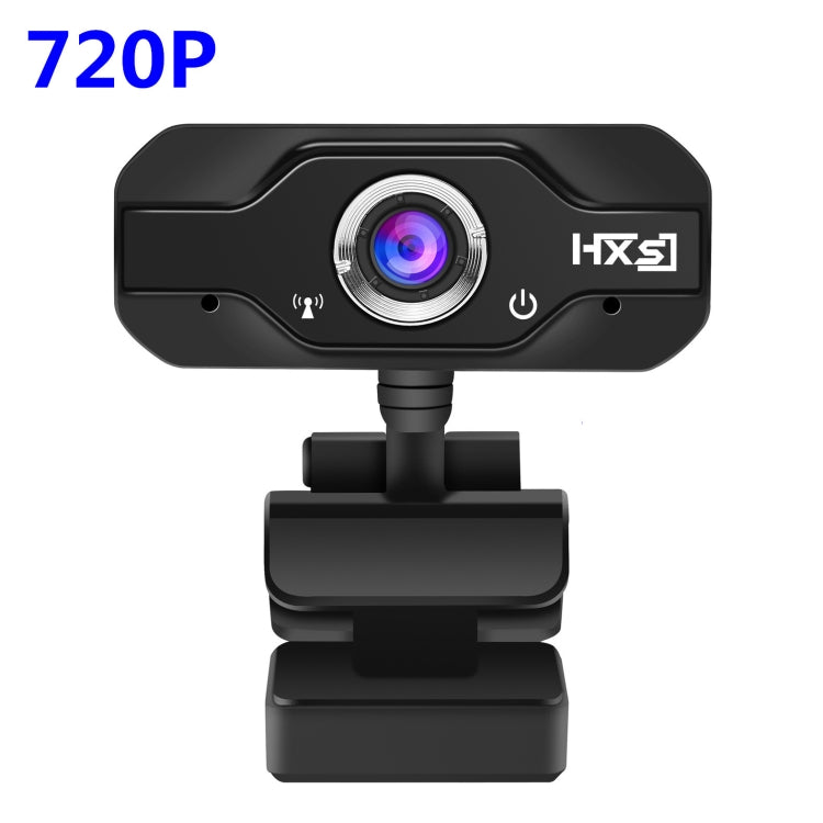 HXSJ S50 30fps 100 ล้านพิกเซล 720P HD เว็บแคมสำหรับเดสก์ท็อป / แล็ปท็อป / สมาร์ททีวีพร้อมไมโครโฟนดูดซับเสียง 10 ม. ความยาวสายเคเบิล: 1.4 ม., S50