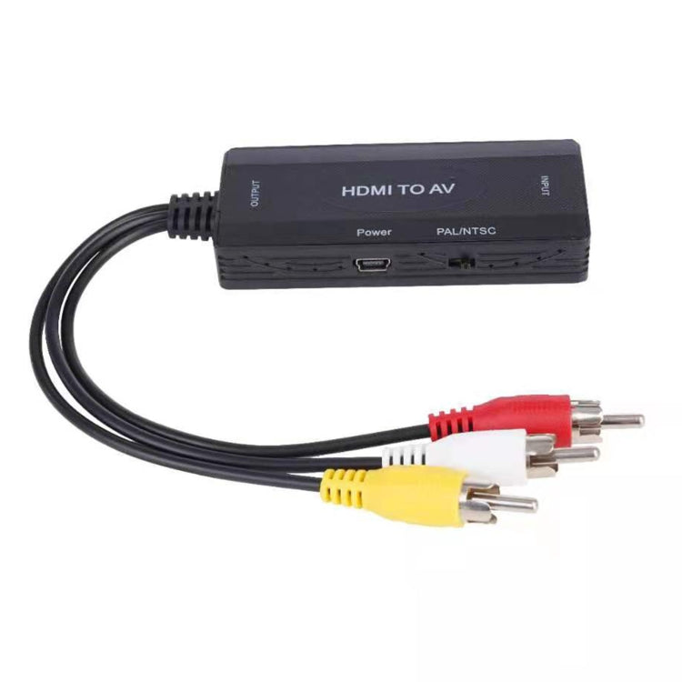 ตัวแปลง HDMI เป็น AV รองรับ PAL NTSC, HDMI to AV