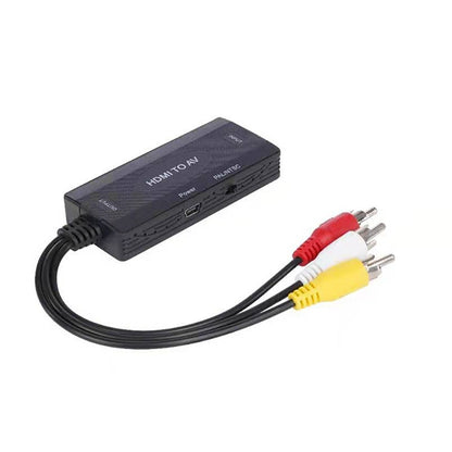 ตัวแปลง HDMI เป็น AV รองรับ PAL NTSC, HDMI to AV