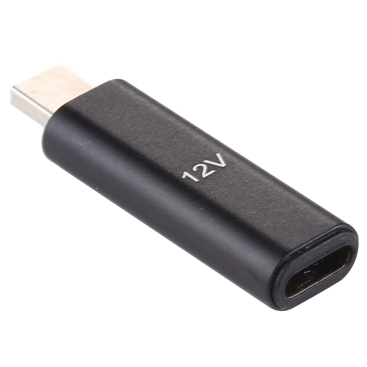 12V Type-C / USB-C Female ถึง PD อลูมิเนียมอัลลอยด์อะแดปเตอร์สำหรับ Asus, 12V Type-C Female to PD