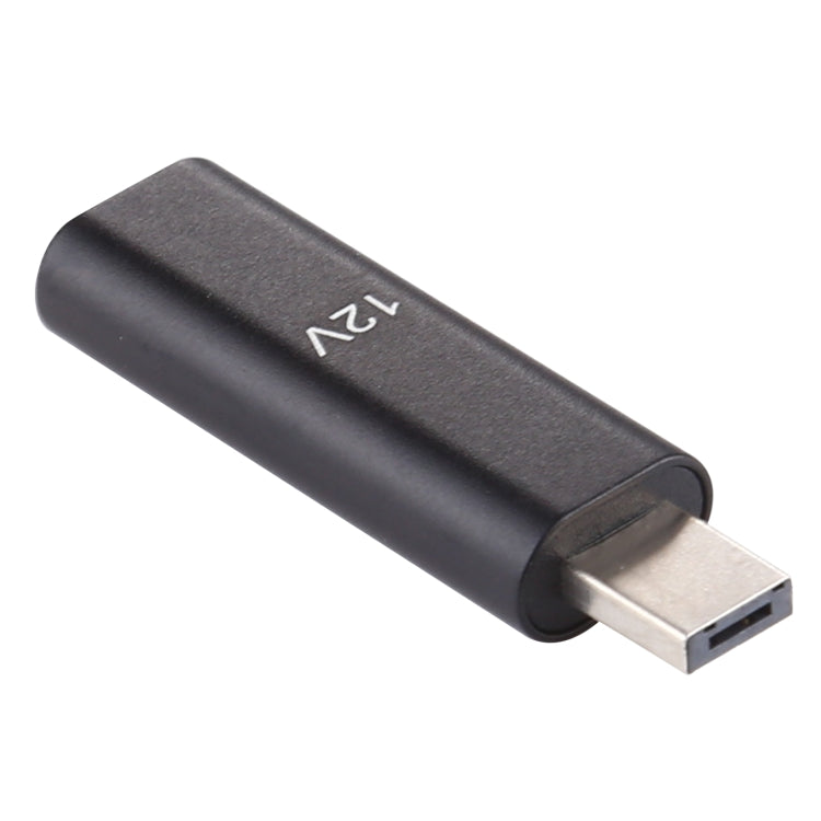 12V Type-C / USB-C Female ถึง PD อลูมิเนียมอัลลอยด์อะแดปเตอร์สำหรับ Asus, 12V Type-C Female to PD