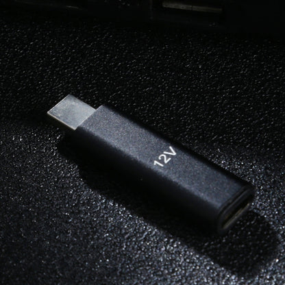 12V Type-C / USB-C Female ถึง PD อลูมิเนียมอัลลอยด์อะแดปเตอร์สำหรับ Asus, 12V Type-C Female to PD