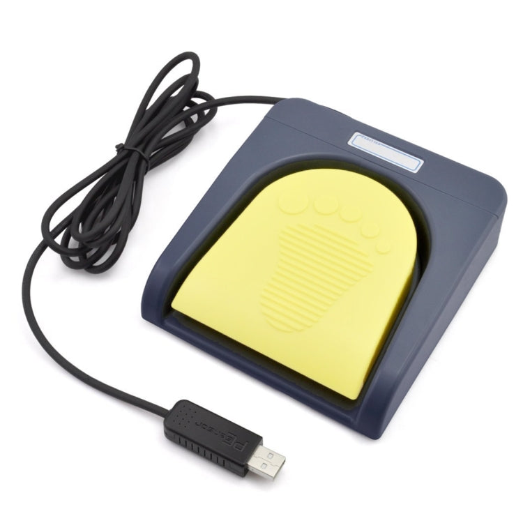 FS2016_USB PCsensor USB Foot Switch คีย์บอร์ดควบคุมเท้า, มัลติมีเดีย / คีย์บอร์ด / เกมแพด / เมาส์ / สตริง / ฟังก์ชั่นการรับภาพอัลตราซาวนด์, 1 Foot Switch
