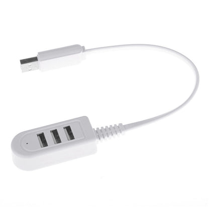 30 ซม. TPE USB A ถึง 3 พอร์ต USB อะแดปเตอร์ HUB หญิง