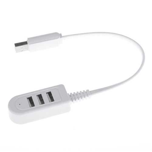 30 ซม. TPE USB A ถึง 3 พอร์ต USB อะแดปเตอร์ HUB หญิง