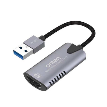 การ์ดจับภาพวิดีโอเสียง Onten US302 USB3.0, US302