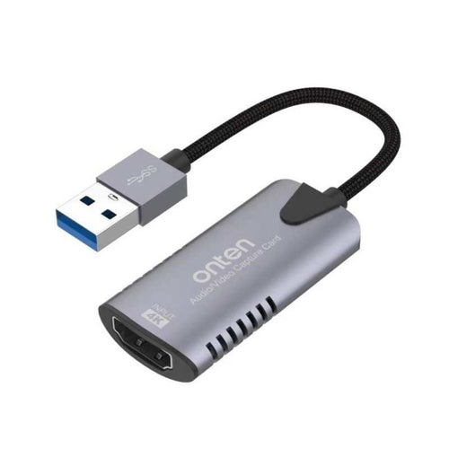 การ์ดจับภาพวิดีโอเสียง Onten US302 USB3.0, US302