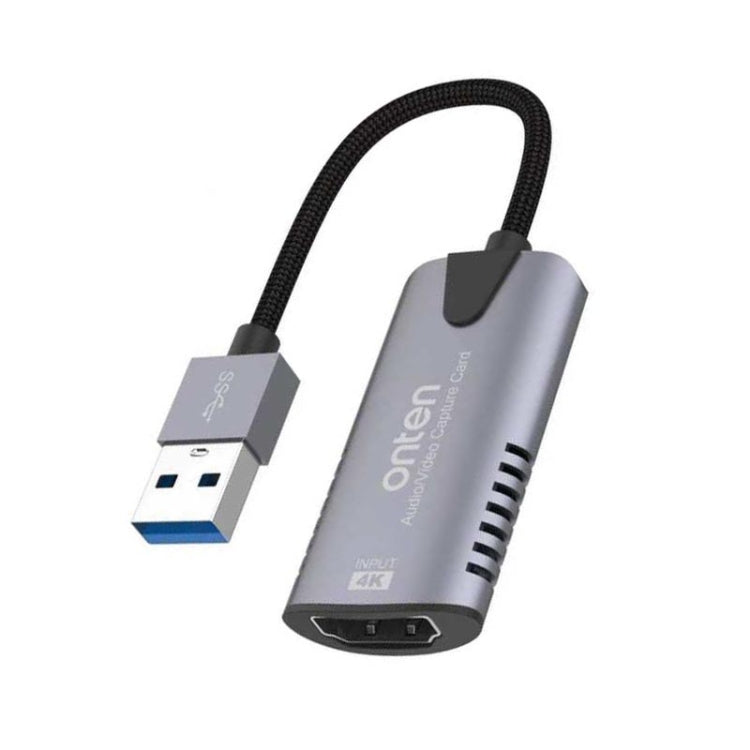 การ์ดจับภาพวิดีโอเสียง Onten US302 USB3.0, US302
