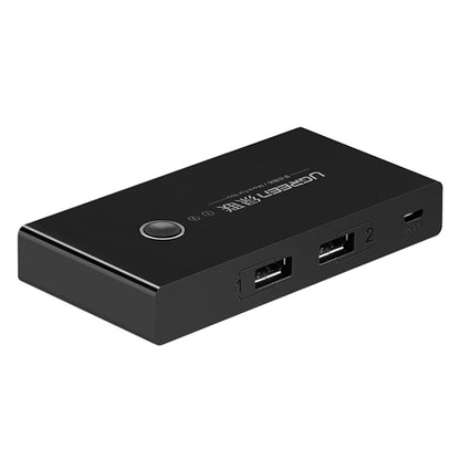 ตัวเลือกสวิตช์ USB Ugreen 2 พอร์ต USB การแชร์พอร์ต USB 4 พอร์ตอะแดปเตอร์สวิตช์สำหรับเมาส์ คีย์บอร์ด เครื่องพิมพ์, US216