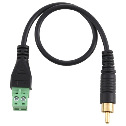 RCA ชายชุบทองถึง 2 พินขั้วต่อแบบเสียบปลั๊กขั้วต่อ USB แบบบัดกรีสายอะแดปเตอร์เชื่อมต่อ Solderless ความยาว: 30 ซม., RCA Male