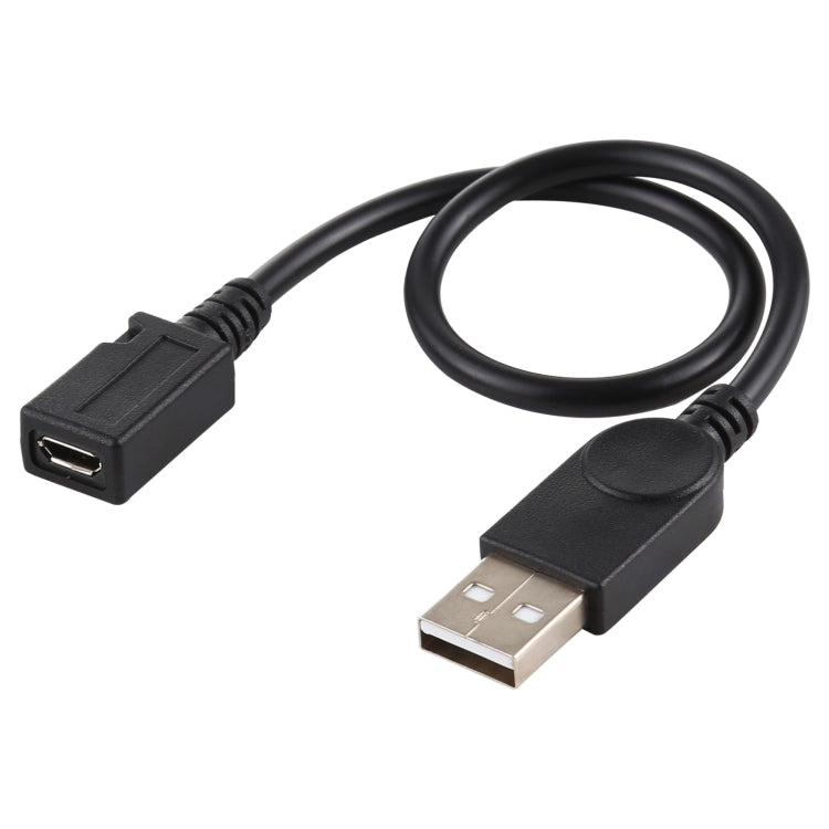 สายแปลง USB ชายเป็นไมโคร USB หญิง ความยาวสายเคเบิล: ประมาณ 22 ซม