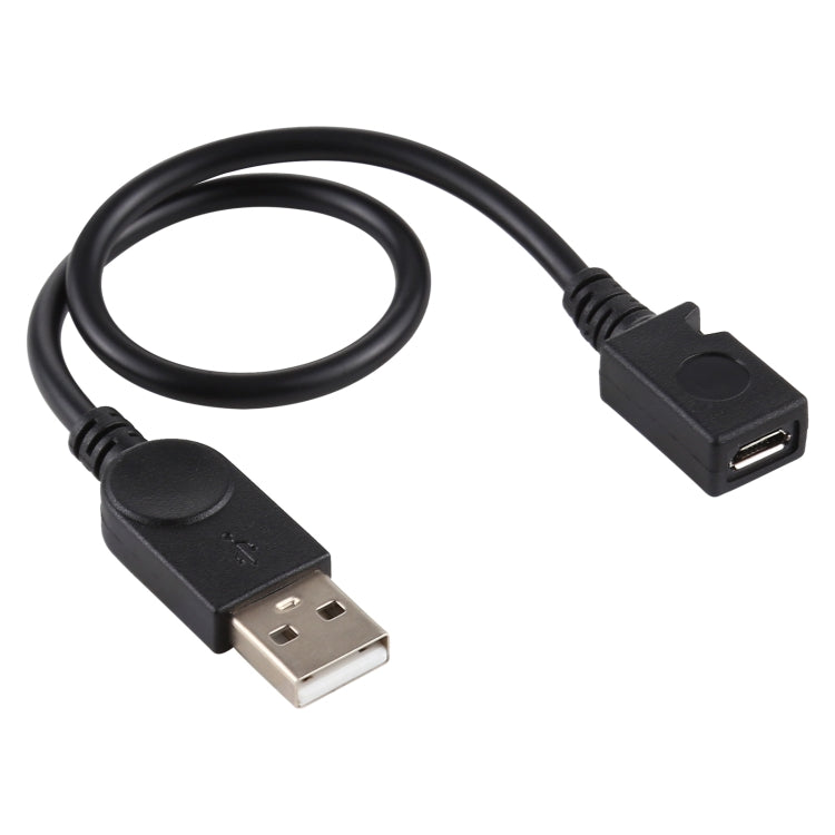 สายแปลง USB ชายเป็นไมโคร USB หญิง ความยาวสายเคเบิล: ประมาณ 22 ซม