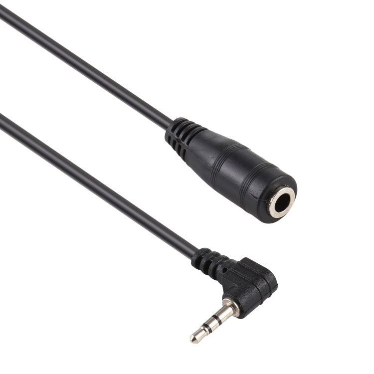 ปลั๊กตัวผู้มุมขวา 2.5 มม. ถึงปลั๊กตัวเมียขนาด 3.5 มม. แจ็คสเตอริโอ AUX Audio DC Power Adapter สายแปลงความยาว: 14 ซม.