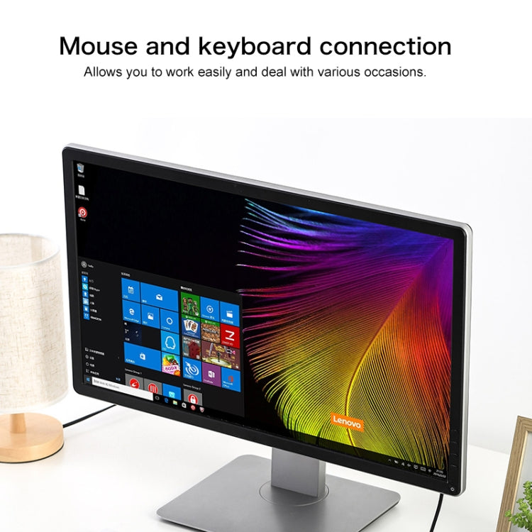 Lenovo C04 4 In 1 Type-C / USB-C เป็น USB-C Converter Splitter Hub, C04