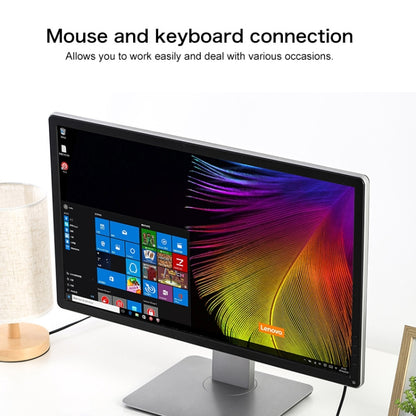 Lenovo C04 4 In 1 Type-C / USB-C เป็น USB-C Converter Splitter Hub, C04