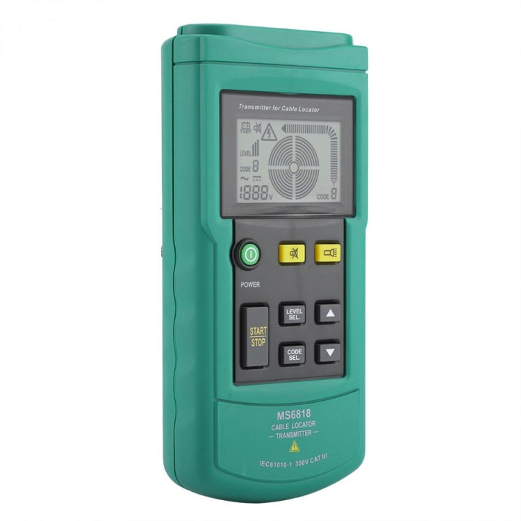 BSIDE MS6818 9V ฝังตัวค้นหาสายเคเบิลช่วงการวัด: AC / DC 12V-400V