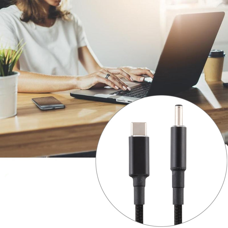 สายชาร์จชายขนาด 4.5x3.0 มม. ถึง USB-C / Type-C สำหรับ Dell