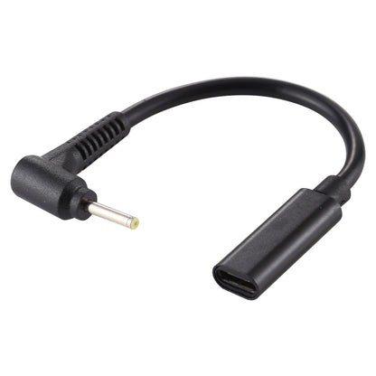 สายชาร์จตัวเมียขนาด 2.5x0.7 มม. ถึง USB-C / Type-C