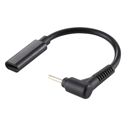 สายชาร์จตัวเมียขนาด 2.5x0.7 มม. ถึง USB-C / Type-C