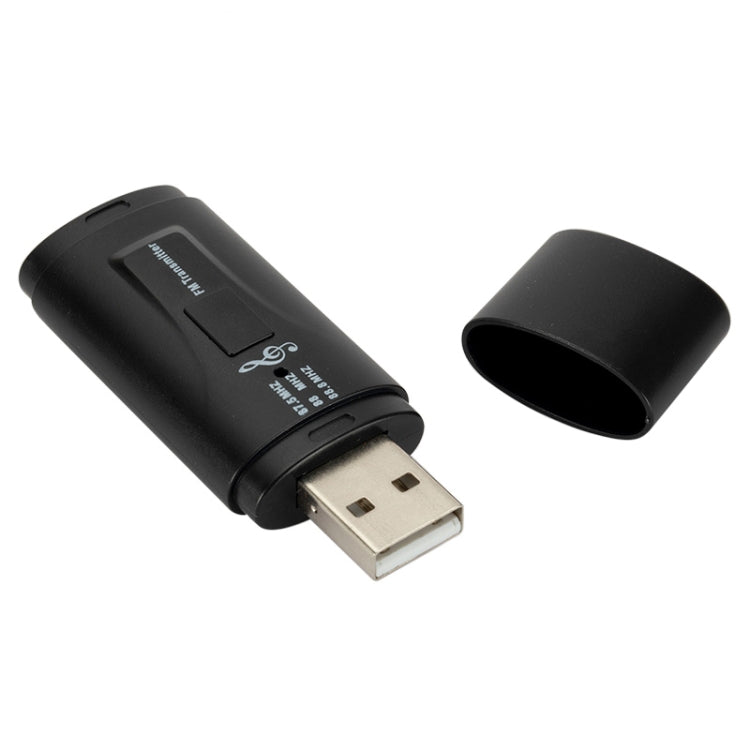 MSD128 2 ใน 1 USB รถบลูทูธแฮนด์ฟรีเครื่องส่งสัญญาณ FM พร้อมอินเทอร์เฟซ 3.5 มม.AUX, MSD128