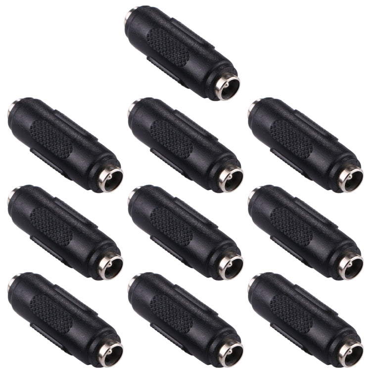 10 ชิ้น 5.5x2.1 มม. หญิงถึงหญิงอะแดปเตอร์ เชื่อมต่อ