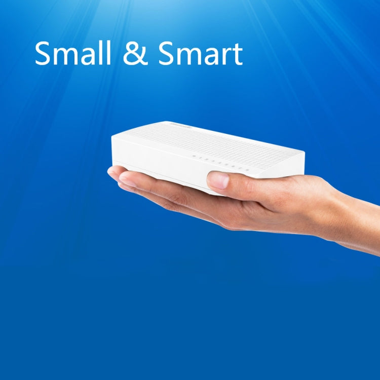 Tenda S108 8 พอร์ต 10 / 100Mbps Fast Ethernet Network Switch LAN HUB, Tenda SG108 8 Ports White
