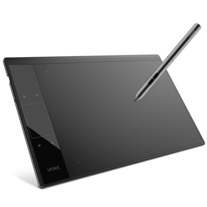 VEIKK A30 10x6 นิ้ว 5080 LPI แท็บเล็ตกราฟิกอิเล็กทรอนิกส์ Smart Touch พร้อมอินเทอร์เฟซ Type-c, A30
