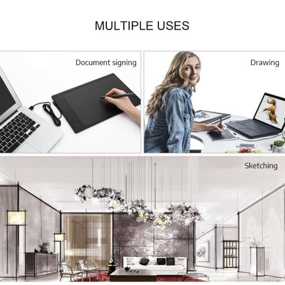 VEIKK A30 10x6 นิ้ว 5080 LPI แท็บเล็ตกราฟิกอิเล็กทรอนิกส์ Smart Touch พร้อมอินเทอร์เฟซ Type-c, A30