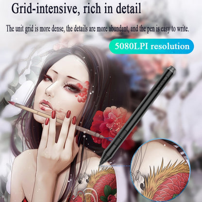 VEIKK A50 10x6 นิ้ว 5080 LPI แท็บเล็ตกราฟิกอิเล็กทรอนิกส์ Smart Touch พร้อมอินเทอร์เฟซ Type-c, A50