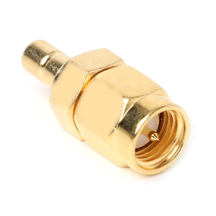 2 ชิ้น SMA ชายกับ SMA ชาย DAB เสาอากาศวิทยุดิจิตอลเชื่อมต่อ, SMA Male to Male