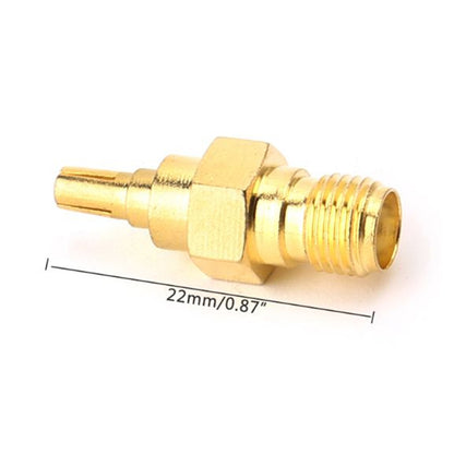 2 ชิ้น SMA หญิงถึง CRC9 ชาย RF เชื่อมต่อโคแอกเซียล, SMA Female to CRC9 Male